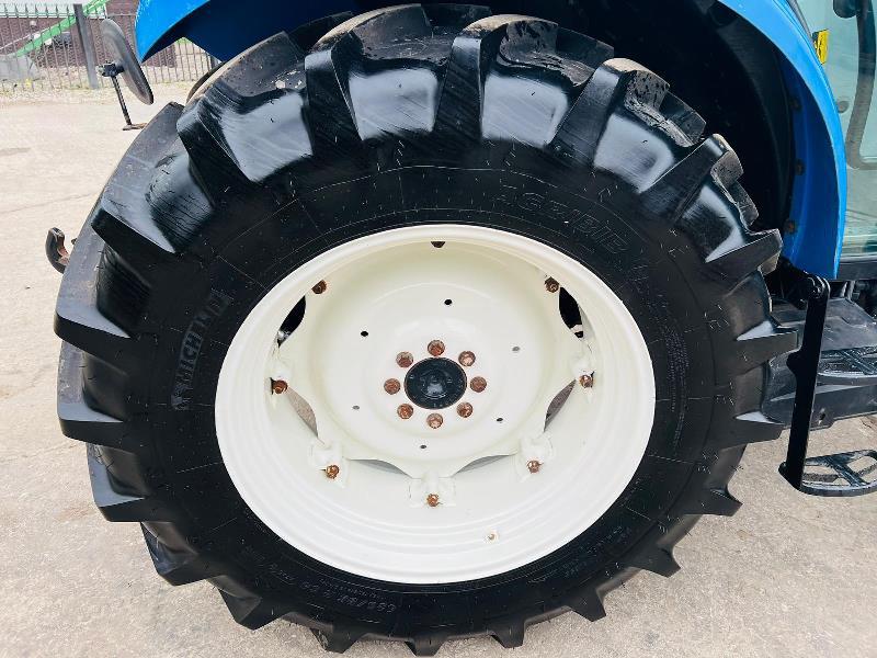 NEW HOLLAND T4-95 4WD TRACTOR *YEAR 2014, 4860 HOURS* C/W BRAND NEW TYRES *VIDEO*