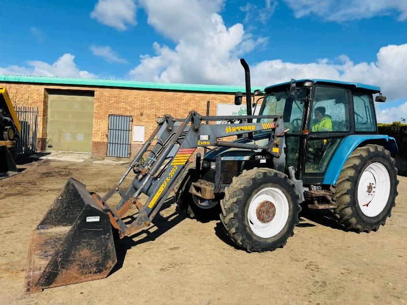 NEW HOLLAND 7635 4WD TRACTOR*C/W FRONT LOADER*VIDEO*