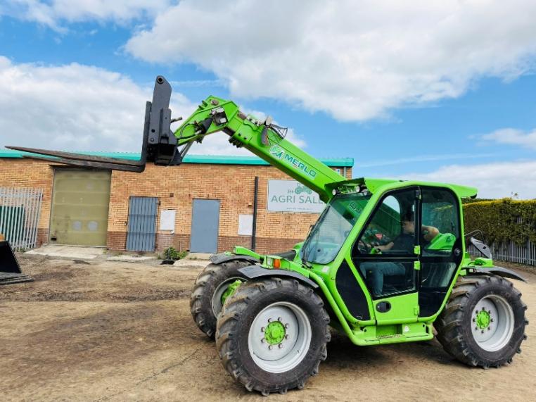 MERLO P32.6+ TELEHANDLER*AG SPEC*YEAR 2014*C/W PALLET TINES*VIDEO*