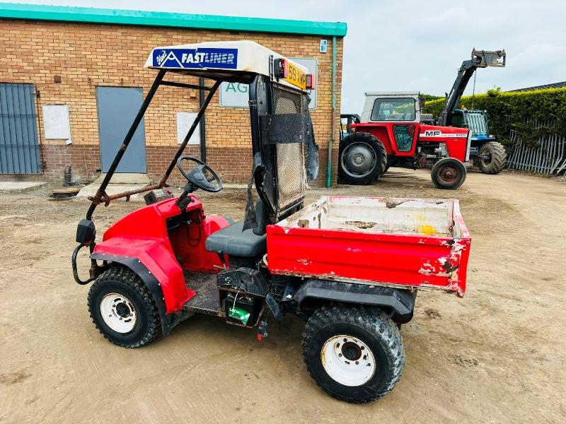 KAWASAKI MULE FAST LINER WHITE LINING MACHINE*C/W MANUAL TIP*