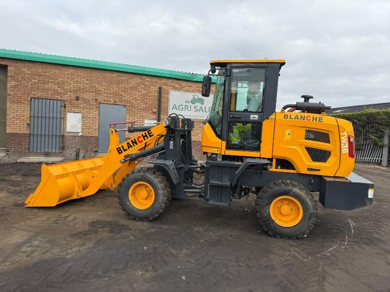 BLANCHE TW36 LOADING SHOVEL*YEAR 2024*C/W BUCKET*VIDEO*