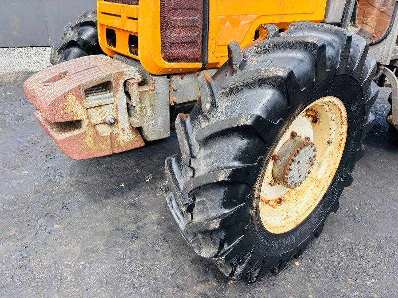 RENAULT 85-34 4WD TRACTOR*C/W REAR LINKAGE*VIDEO*
