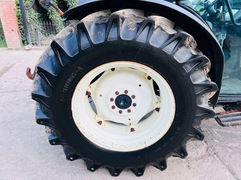 NEW HOLLAND TN75D 4WD TRACTOR *2837 HOURS*C/W LOADER, BUCKET, TINES*VIDEO*