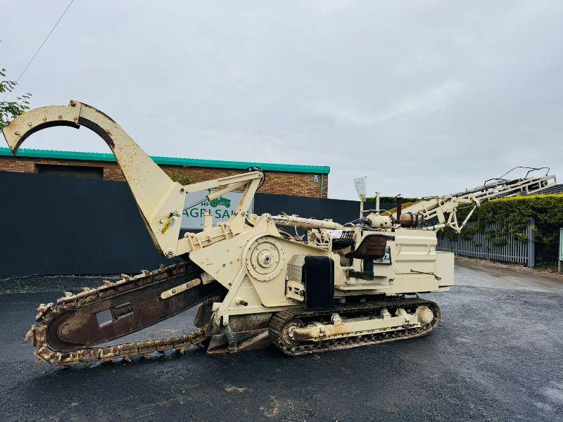 MASTENBROEK 10-12 HIGHWAY TRENCHER*C/W CONVEYOR*VIDEO*
