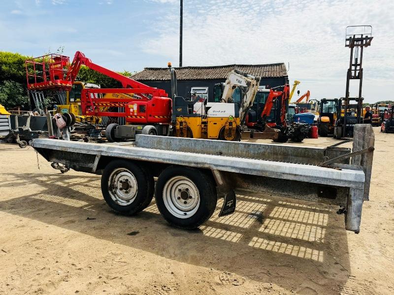 DOUBLE AXLE TILTING BED TRAILER*VIDEO*