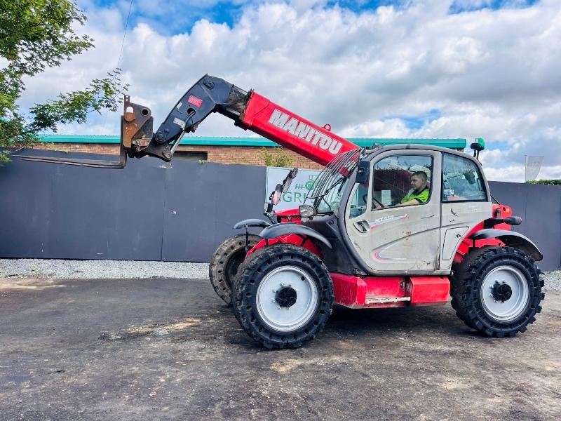 MANITOU MT 835 TELEHANDLER*C/W PALLET TINES*YEAR 2013*VIDEO*