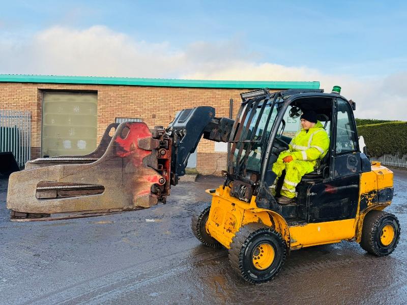 JCB TLT35D 4WD TELETRUCK*YEAR 2013*C/W BAIL GRAB*VIDEO*