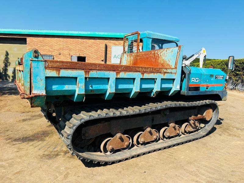 KUBOTA RG-60 TRACKED DUMPER*C/W JOYSTICK CONTROLS*VIDEO*