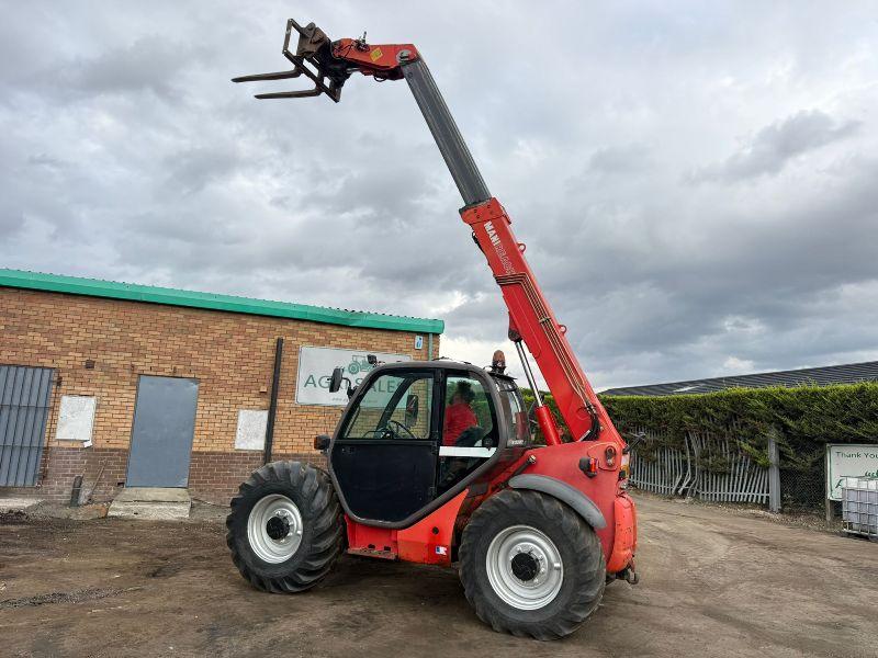 MANITOU MLT 634 TELEHANDLER*AG SPEC*C/W PALLET TINES*VIDEO*