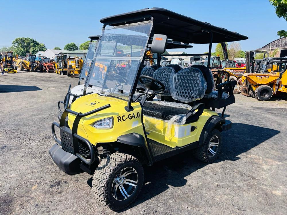 *NEW UNUSED**RACCOON RC-G4.0 ELECTRIC GOLF CART*CHOICE OF 4*VIDEO*