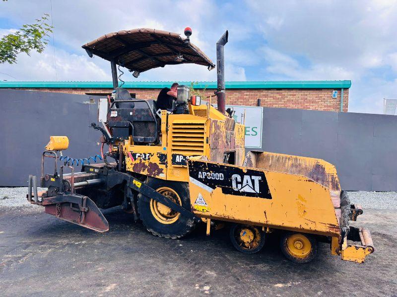 CATERPILLAR AP300D ASPHALT TARMAC PAVER *YEAR 2014*VIDEO*