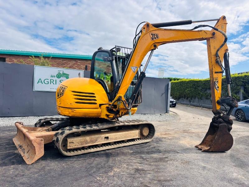 JCB 8080 TRACKED EXCAVATOR*YEAR 2010*C/W BUCKET*VIDEO*