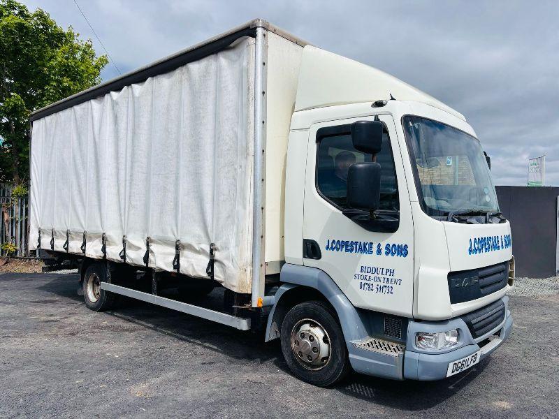 DAF LF45 CURTAIN SIDER LORRY 22FT TRAILER *C/W TUCK AWAY TAIL LIFT*VIDEO*