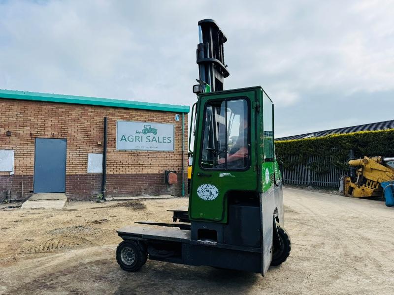 COMBILIFT C4000 DIESEL TRUCK MOUNTED FORKLIFT*C/W FORK POSITIONER*VIDEO*