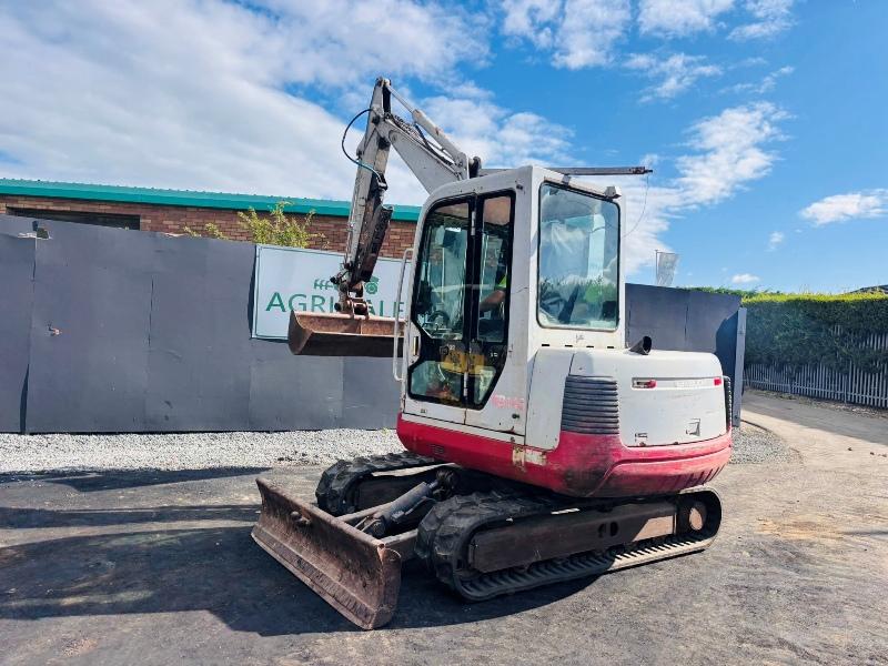 TAKEUCHI TB145 EXCAVATOR*C/W HYDRAULIC THUMB*VIDEO*