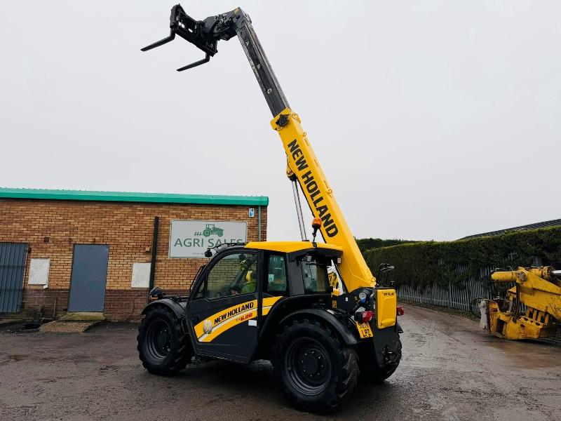 NEW HOLLAND TH6.28 TELEHANDLER*YEAR 2021*C/W PALLET TINES*VIDEO*