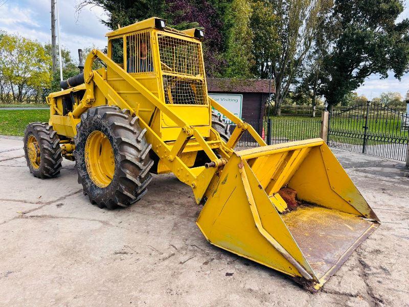 VOLVO BM 4WD LOADING SHOVEL C/W JCB Q FIT HEAD STOCK *VIDEO*