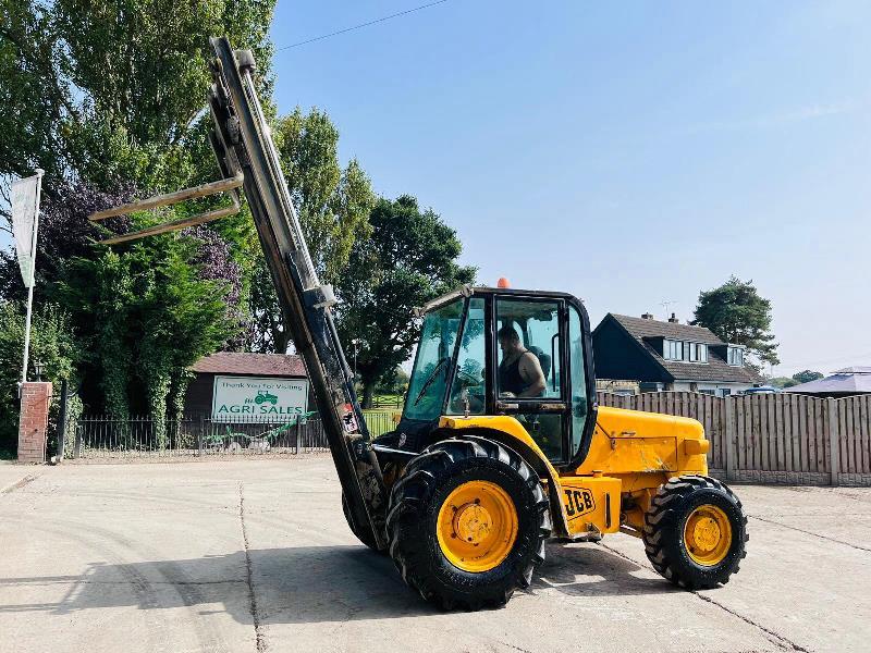 JCB 926 4WD ROUGH TERRIAN FORKLIFT C/W 2 STAGE MAST & PALLET TINES *VIDEO*