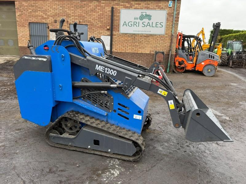 WTS ME1300 SKIDSTEER LOADER*JOYSTICK CONTROLS*YEAR 2026*VIDEO*