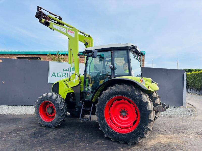CLAAS AXOS 320 CX*C/W FL100 FRONT LOADER*ONLY 702 HOURS*YEAR 2010*VIDEO*