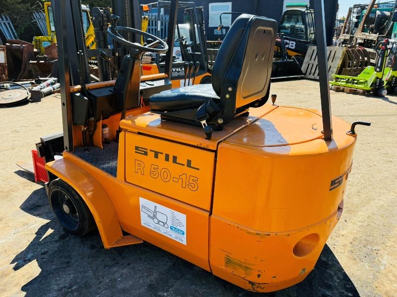 STILL R50-15 ELECTRIC FORKLIFT*C/W CHARGER*