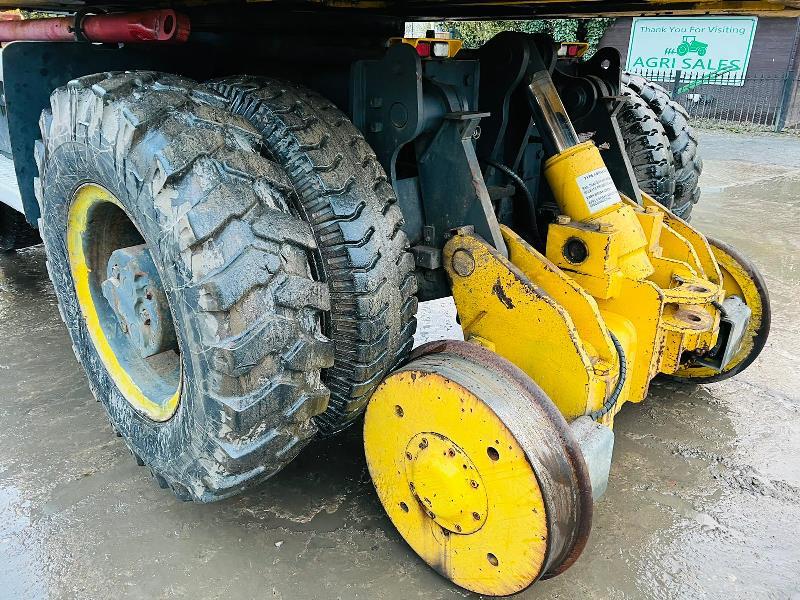 KOMATSU PW130ES-6K 4WD WHEELED EXCAVATOR C/W QUICK HITCH & RAILWAY GEAR *VIDEO*