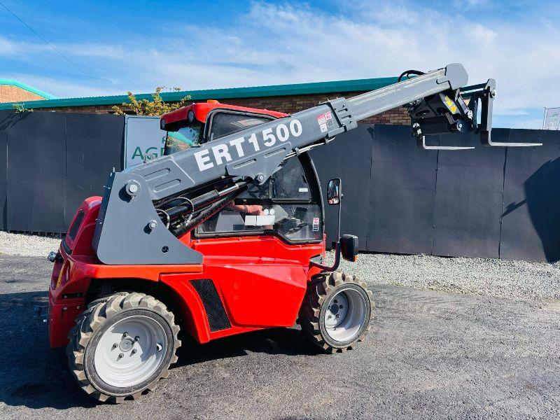 *NEW UNUSED* EVERUN ERT1500 TELEHANDLER*C/W BUCKET AND TINES*VIDEO*