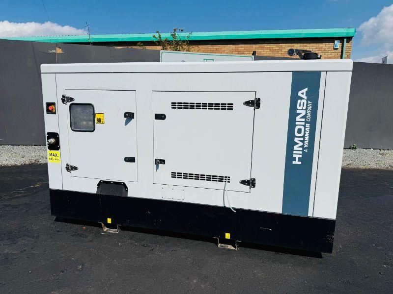 HIMOINSA HGO-70 72KVA GENERATOR*YEAR 2022*C/W FORD V8 ENGINE*VIDEO*