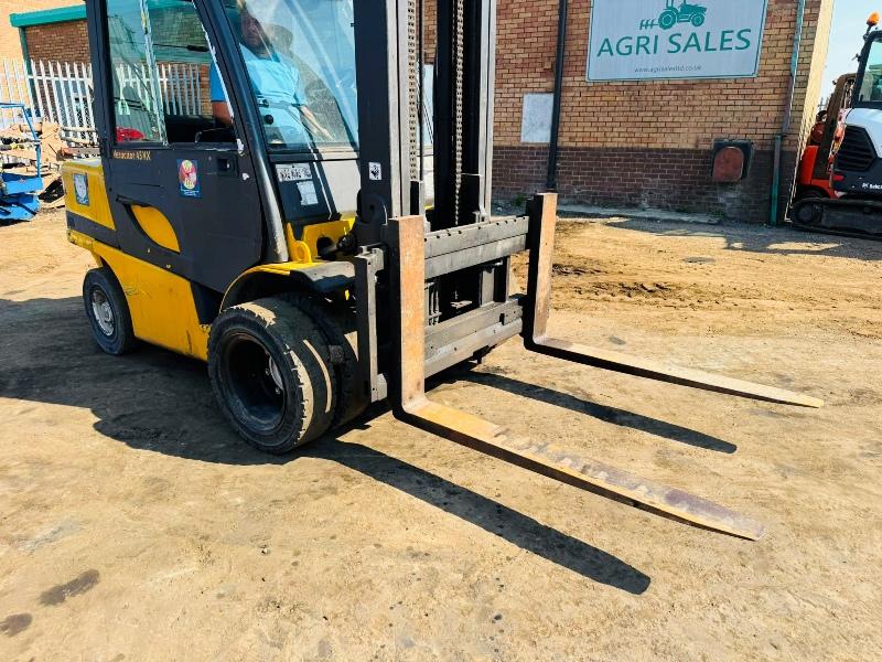 YALE GDP45SVX5 FORKLIFT*C/W SIDESHIFT*YEAR 2012*VIDEO*