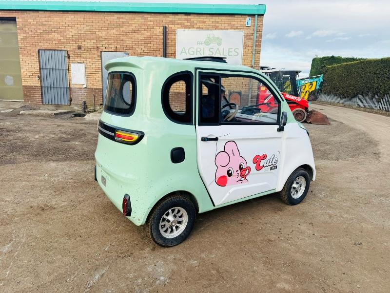 *NEW UNUSED*RACOON RC-G150 ELECTRIC CAR*YEAR 2024*1 OF 2*VIDEO*