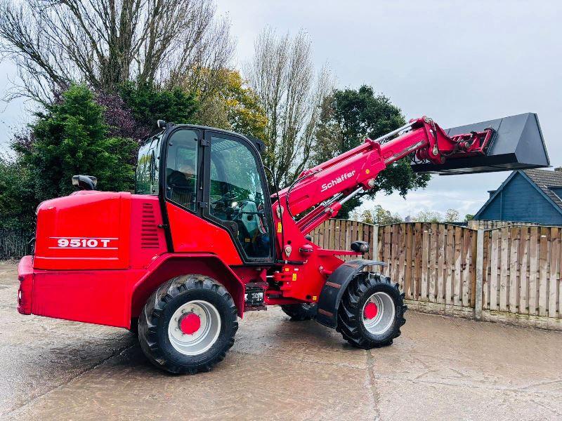 SCHAFFER 9510T 4WD TELEHANDLER *YEAR 2013* C/W BRAND NEW BUCKET *VIDEO*