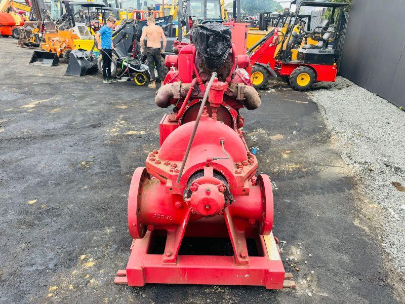 SPP 7 INCH WATER PUMP*C/W CAT ENGINE*VIDEO*
