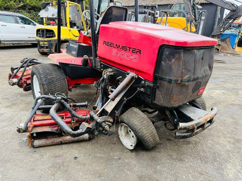 TORO REELMASTER 6700-D 4WD LAWNMOWER*SPARES AND REPAIRS*VIDEO*