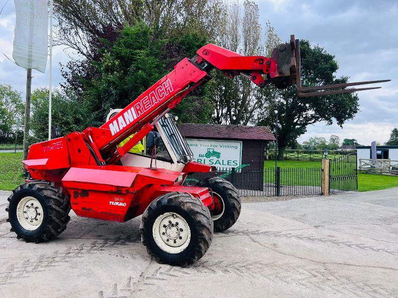 MANITOU MLT626 4WD TELEHANDLER C/W PALLET TINES *VIDEO*