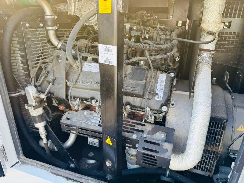 HIMOINSA HGO-70 72KVA GENERATOR*YEAR 2022*C/W FORD V8 ENGINE*VIDEO*