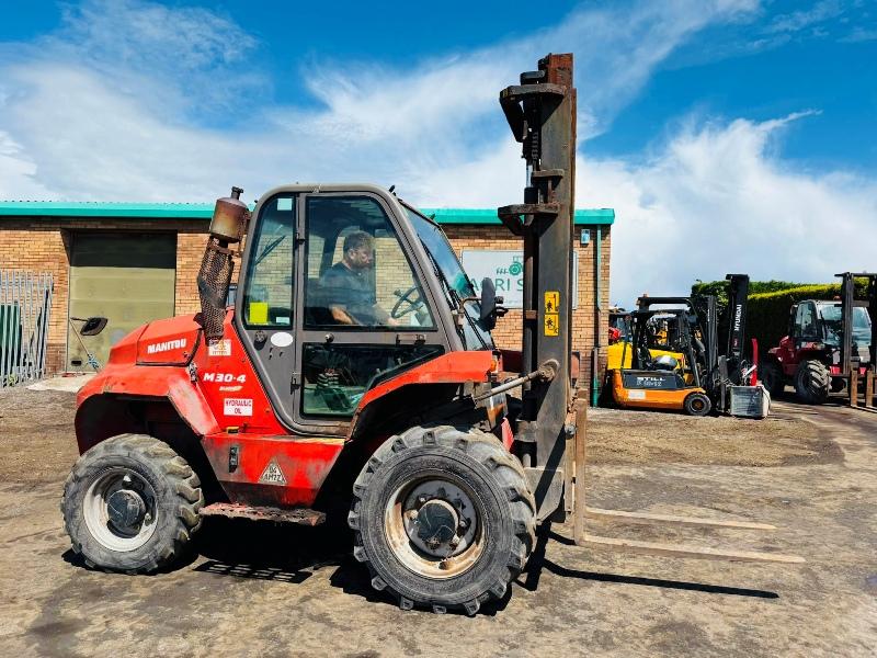 MANITOU M30-4 FORKLIFT*C/W PUH*YEAR 2015*6178 HOURS*VIDEO*
