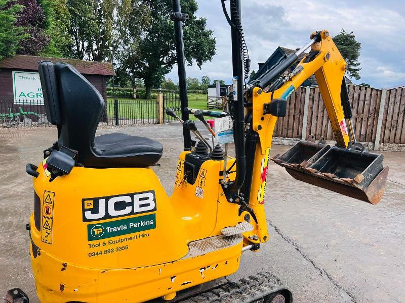JCB MICRO DIGGER *YEAR 2019, ONLY 338 HOURS* C/W EXPANDING TRACKS *VIDEO*