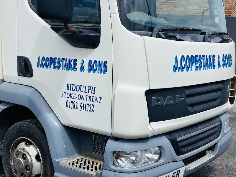 DAF LF45 CURTAIN SIDER LORRY 22FT TRAILER *C/W TUCK AWAY TAIL LIFT*VIDEO*