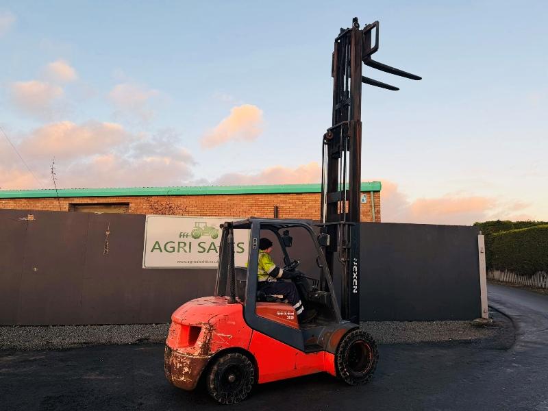 NEXEN FD35 CONTAINER SPEC FORKLIFT*C/W PALLET TINES*YEAR 2015*VIDEO*