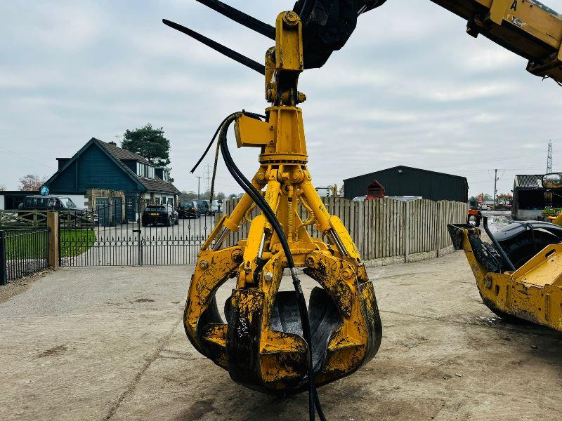 STRUTT 5 TINE ROTATING SCRAP GRAB *YEAR 2022* TO SUIT 30 TONNE EXCAVATOR *VIDEO*
