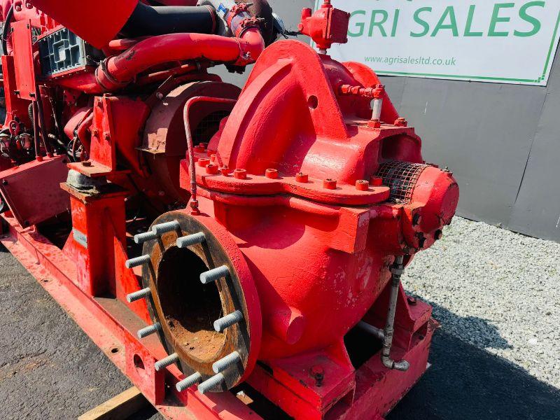 WEIR 10 INCH WATERPUMP*C/WIVECO ENGINE*VIDEO*