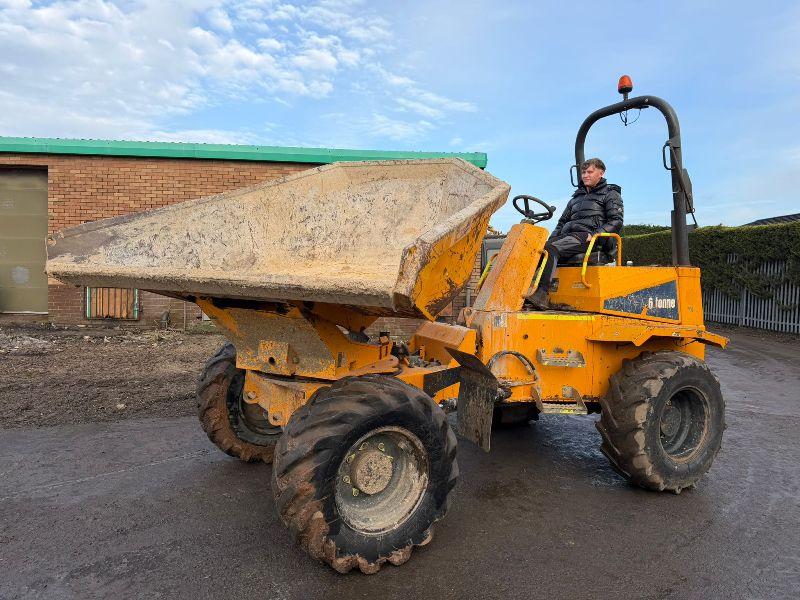 THWAITES MACH666 6 TONNE SWIVLE TIP DUMPER*3628 HOURS*VIDEO*