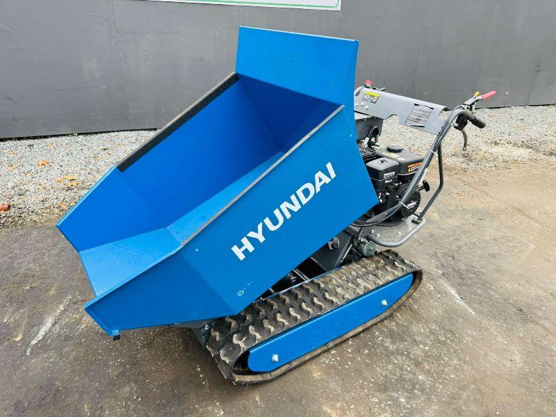 *UNUSED*HYUNDAI WALK BEHIND TRACKED DUMPER*X DEMO*VIDEO*