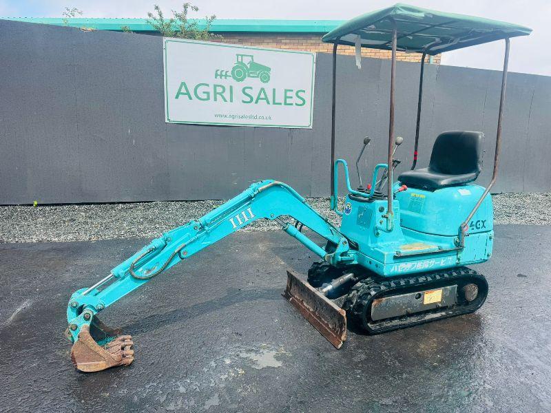 IHI IS-4GX3 TRACKED EXCAVATOR WITH CANOPY*C/W BUCKET*VIDEO*