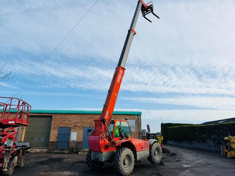 MANITOU MT1235 TELEHANDLER*C/W PALLET TINES*VIDEO*