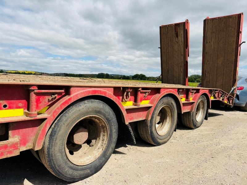 KING LOW LOADER TRAILER*C/W RAMPS AND WINCH*VIDEO*