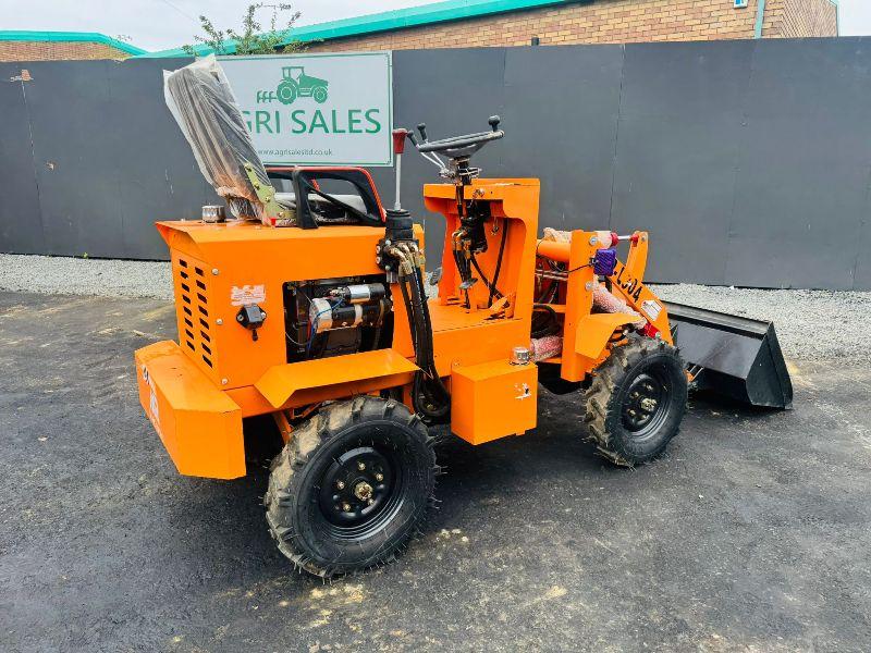 *NEW*UNUSED*MACHPRO MP-L904 WHEELED LOADER*C/W BUCKET*VIDEO*