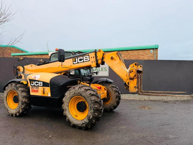 JCB 535-95 4WD TELEHANDLER *YEAR 2013*C/W PALLET TINES*VIDEO*