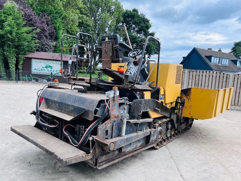 ABG TITAN 111 TRACKED TARMAC PAVER C/W DUAL CONTROL DRIVE *VIDEO*
