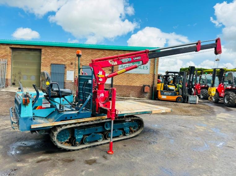 YANMAR C30R TRACKED MOBILE CRANE*C/W RUBBER TRACKS*VIDEO*